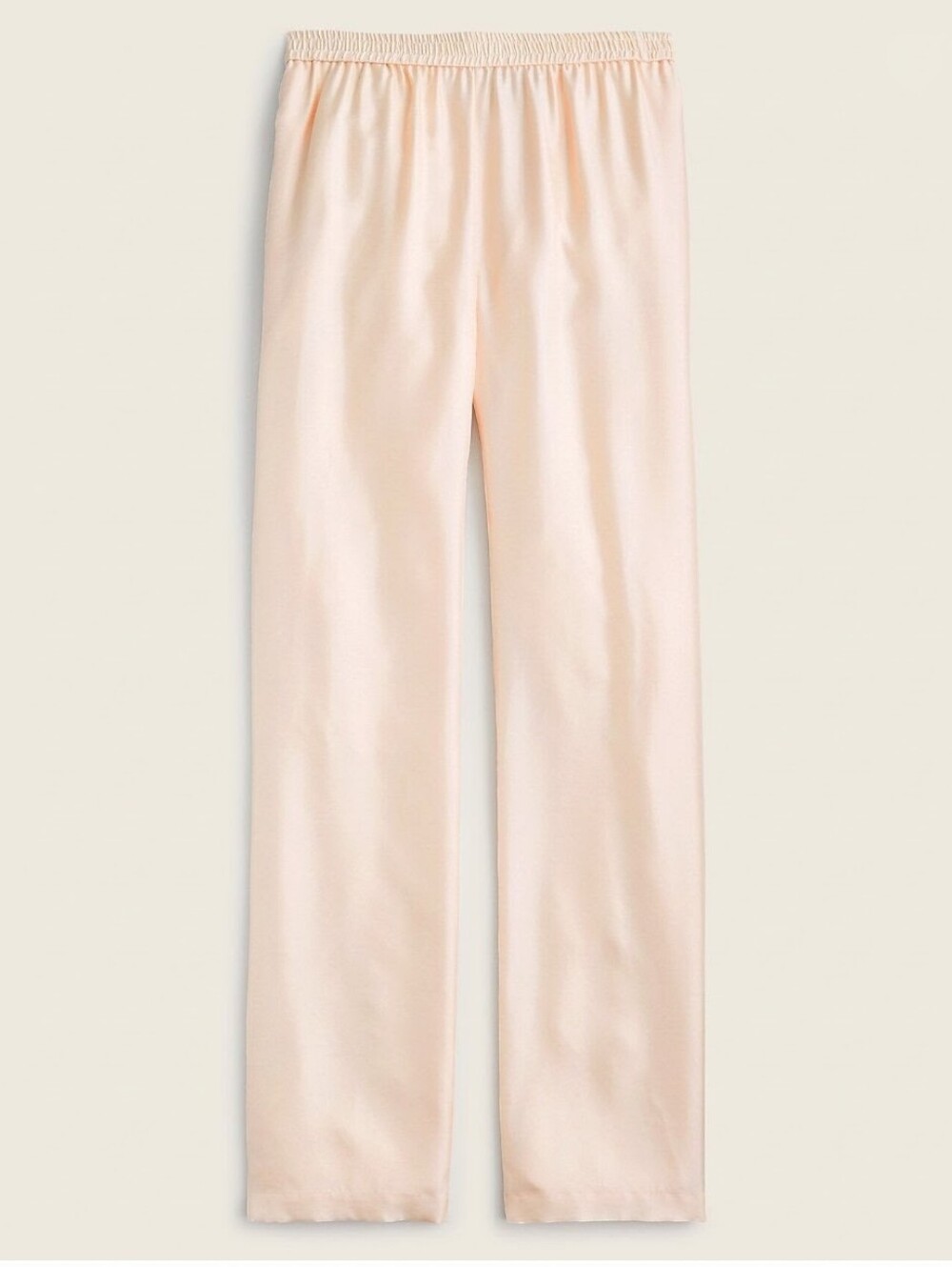 J.Crew Collection 100% Silk Pant Peach Pink Style AY920 $168 Women's Size 8